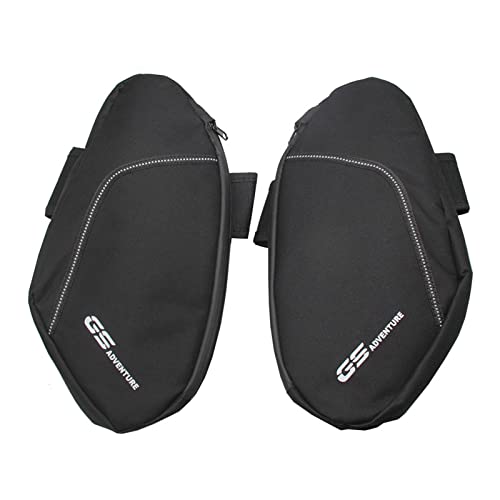 Image of Calandis 2Pcs Frame Crash Bar Travel Bag Durable Black for BMW R1250Gs Adventure | Engine Guards | Body & Frame | Motorcycle Parts | Parts & Accessories