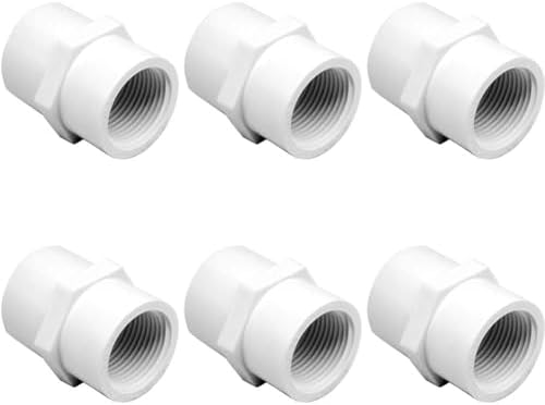 YSIL 6Pcs 1/2 Inch PVC Ball Valve - Slip Socket Shut-off Valve With T-Handle For Irrigation & Plumbing - View #6