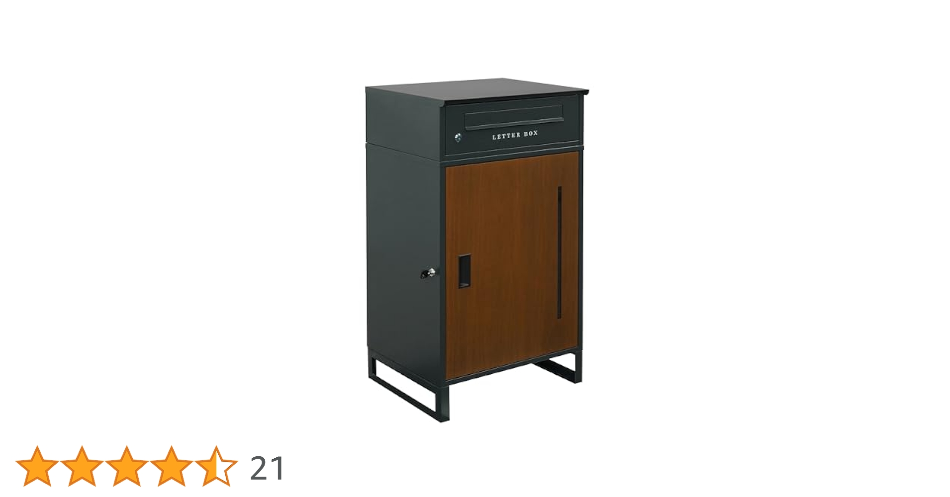 宅配ボックス ポスト 宅配BOX 簡単組立【組み立てあり】0837 apex-store1_tks-tmbox-03-wd