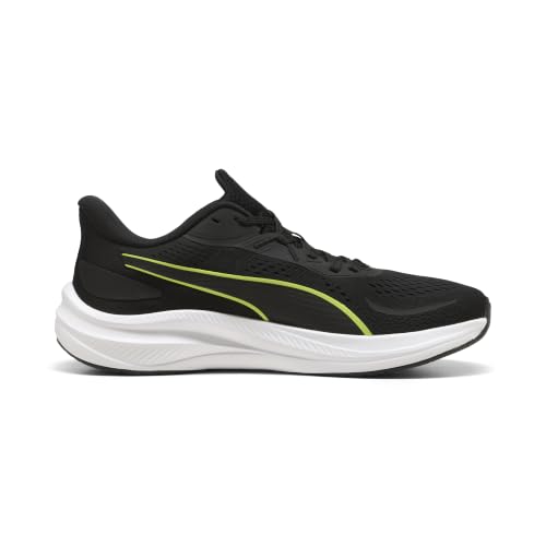 Puma Unisex Skyrocket Lite 2 Straßen-Laufschuh, Black-Sunny Lime-Flat Dark Gray, 42 EU – Ansicht 5