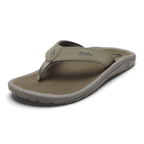 OluKai Ohana Mens Sandals Water Resistant Flip Flops with Arch Support | Lightweight Comfort for Beach & Travel Enhanced Traction for Wet Surfaces product thumbnail 11