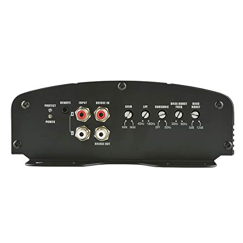 Audiopipe Apcle-18001D 1800 Watt Class D 1 Ohm Stable Car Audio Mono Amplifier And Audiopipe Apcle-2004 2000 Watt 4-Channel Class Ab Car Audio Mosfet Amplifier #TOP2