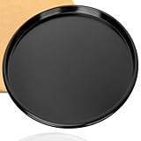 13 Inch Pizza Pan for Breville Smart Oven - Compatible with Breville Accessories BOV800XL, BOV845BSS Countertop Oven Round Pizza Tray Replacement, Nonstick Pizza Baking Pan with 50 Pcs Baking Pape Set