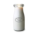  Bouteille de lait Pot Bougie Made in the USA est une bougie cire d\'abeille bio cheminée