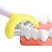 FOREVIVE 2 Pieces 3 Sided Toddler Toothbrush, Three Bristles for Kids Toothbrush, Autism Soft Bristles,Soft and Gentle for Complete Tooth and Gum Care (C2（Blue+Yellow） Kids)
