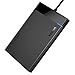 Price comparison product image UGREEN 2.5 Inch Hard Drive Enclosure, External USB 3.0 Hard Disk Case SATA HDD Caddy, 5Gbps UASP Supported, Compatible with WD EVO Seagate Crucial Kingston, 0.5m USB A Cable