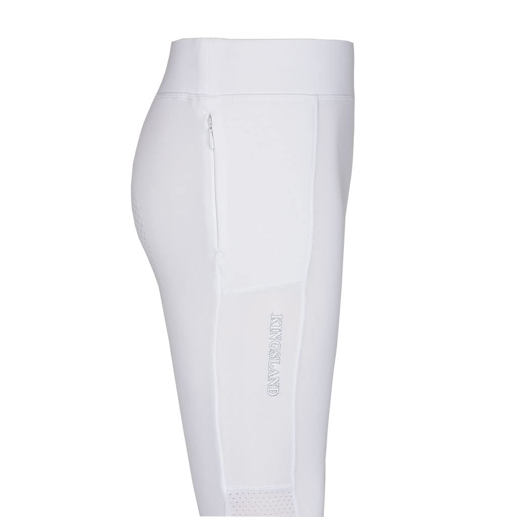 Kingsland Leggings da Equitazione a Tutta aderenza per Ragazze Klkemmie F-Tec2