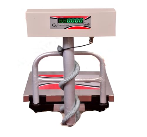 Image of GRAMTECHNOLOGY Weighing Scale 150kg x 10 gm Weight Machine for Shop, Factory, kirana store, Sweet shop Digital computer and other uses 08