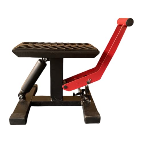 Elevador para Motocicletas, Soporte Ajustable para Motocross y Vehículos Deportivos, Mesa Elevadora Resistente para Mantenimiento de Motos, ATV, Motos de Trial y Taller de Automoción