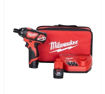 12V Akkuschrauber Milwaukee 2401-22 M12 Lithium-Ionen 1/4 Zoll