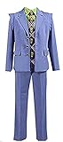 Cosnew Halloween Kira Yoshikage Party Jacket Outfits Costume-Made (Male S)