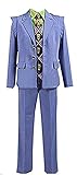 Cosnew Halloween Kira Yoshikage Party Jacket Outfits Costume-Made (Male S) Pink