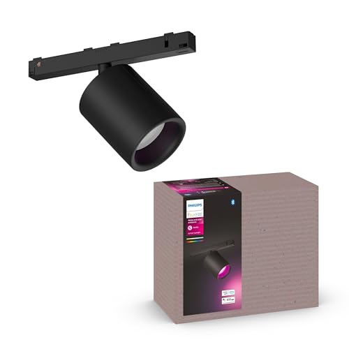 Philips Hue White And Color Ambiance, Perifo, Faretto Cilindrico Smart, 5.3 W, Nero