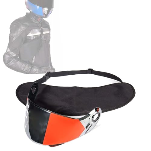 Bolsa de almacenamiento para lentes de moto ligera y resistente a los arañazos para adultos 3