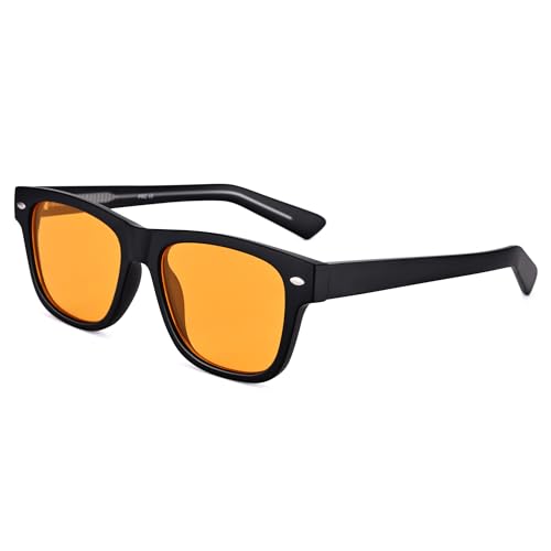 Image of Pro Acme Blue Light Blocking Glasses for Woman Amber Gaming Glasses for Men Computer Glasses for Eyes Strain