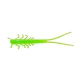 Lunker City Hellgies 3' (7,5cm) | Creature-Bait für Barsch, Forelle & Döbel++19 Farben++Drop-Shot | Offset | Vertikal-Köder, Limetreuse
