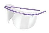 Medline Disposable Eyewear Lenses, Clear, for Use with NONFRAME, Box of 250 Each