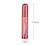 Tvoip 12ML 6 Colors Portable Mini Travel Perfume Bottle Atomizer Refillable Empty Spray Bottle for Women & Men Spray Scent Aftershave