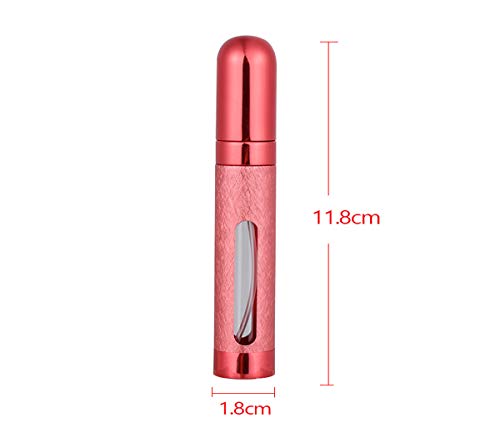 Tvoip 12ML 6 Colors Portable Mini Travel Perfume Bottle Atomizer Refillable Empty Spray Bottle for Women & Men Spray Scent Aftershave - Thumbnail 7
