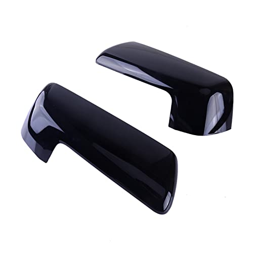 Coques de rétroviseur noir ABS pour Silverado et GMC Sierra 1500 2019-2021