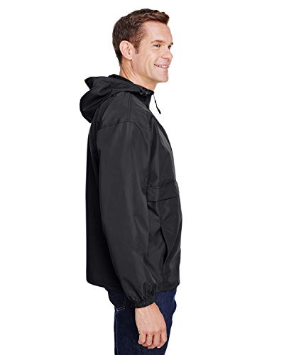 Champion - Packable Quarter-Zip Jacket - Co200 - L - Black #TOP2