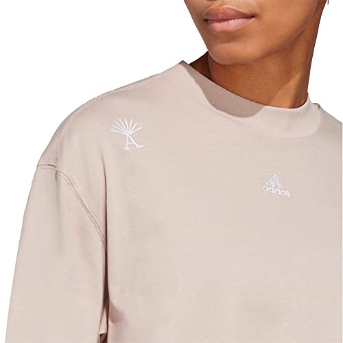 Image of adidas Women's Solid Regular Fit T-Shirt
