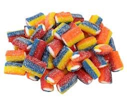 Bayside Candy Sour Licorice Rainbow Sticks (3LBS)