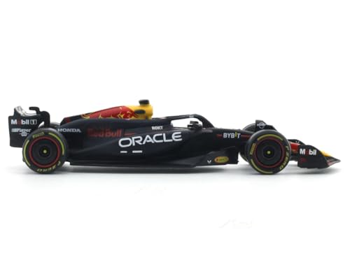 Image of Bburago 1:43 Red Bull RB20 F1 Die‑Cast Car - Max Verstappen Replica, Formula 1 Collectible, Miniature Racing Model, F1 Fan Gift & Motorsport Display