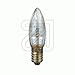 Produktbild EGB® * Topkerze / Riffelkerze / Spitzschaftkerze * für Schwibbogen u. Lichterketten * 55 V 3W * innen + außen * 3 Stück