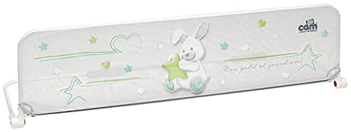 CAM Il Mondo del Bambino - art.V493/T242 - Barriera letto Dolcenanna Pop - made in italy - perfetta da 18 a 60 kg - CONIGLIO