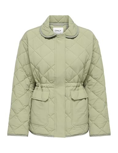 Chaqueta acolchada ONLY Onljess Life Quilt Jacket Otw Mujer con cierre de cremallera