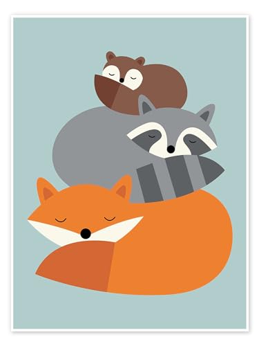 Rêver ensemble Poster de Andy Westface 100 x 130 cm Tableaux Décoration murale