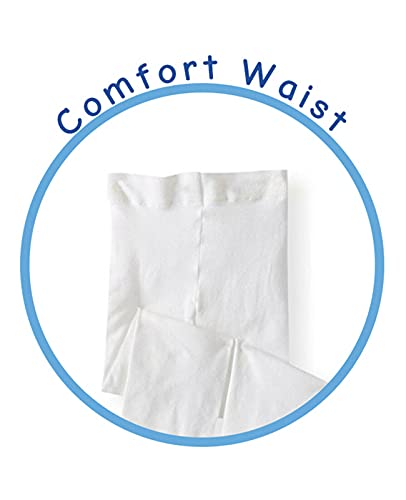 Jefferies Socks School Uniform Girls Solid Cotton Knit Dress Tights 2 Pack3