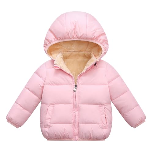 Manteau d'hiver veste chaude enfants bas âge rose 2-3 ans blouson fille