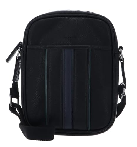 Ted Baker bolso bandolera Keiigan para hombre en color negro mate