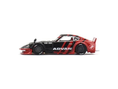 Mini GT Fairlady Z GT RHD 1/64 Negro y Rojo miniatura 2