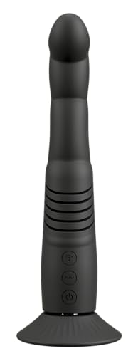 Vibrateur G and P-Spot Thrusting Couples Choice noir de 23 à 26 cm
