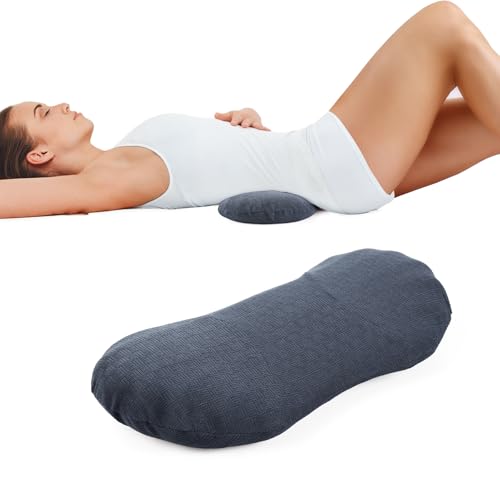 COMFYTHERA Lumbar Support Pillow for Sleeping Memory Foam