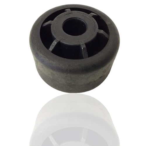 Hydra Fitness Exchange Treadmill Transport Wheel Black | Heavy Duty Caster Wheel for Moving Exercise Equipment | Works with Merit Triumph and Tempo 400T 710T 715T 30750 Treadmills | MPN 000006-AC