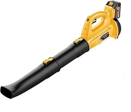 UPSPIRITSuper Cordless Leaf Blower - 320CFM 150MPH 21V Leaf Battery Powered Leaf Blower Lightweight for Snow Blowing & Lawn Care Yard Cleaning
