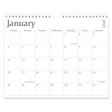 Calendar 2026-2027 - Wall Calendar from April 2026 to June 2027, 2026-2027 Calendar with Holiday Marked, Premium Paper for Organizing, 8.5'' x 11'',Black Word