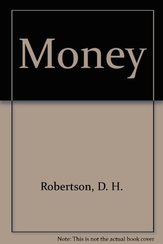 Money (Cambridge economic handbooks) B0007FYKEA Book Cover