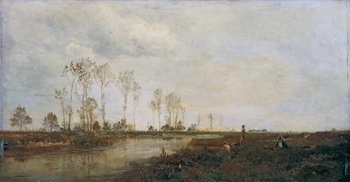 Tableau sur la Thaya par Schindler 60x90cm pour une décoration de salon apaisante