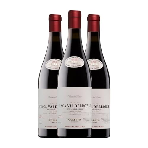 Félix Callejo Finca Valdelroble Vino de la Tierra de Castilla y León Crianza 75 cl Vino tinto (Caja de 3 Botellas de 75 cl)