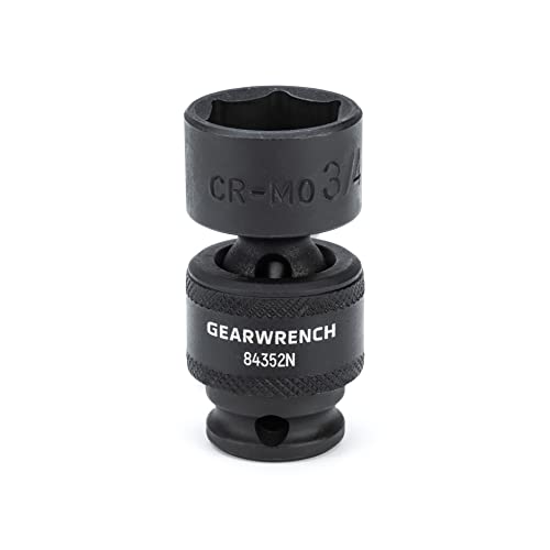 Image of GEARWRENCH 8 Piece 3 /8 inch Drive 6 Pt Universal Impact SAE Socket Set | 84917N