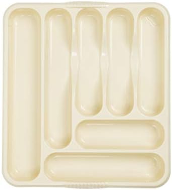 Wham Casa Large Cutlery Tray Silver, 7 Compartment