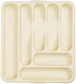 Wham Casa Large Cutlery Tray Silver, 7 Compartment