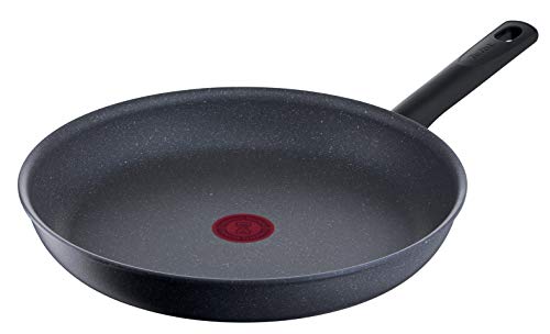 Tefal Poêle 30 cm, Induction, Revêtement antiadhésif, Thermo-Signal, Facile à nettoyer, Cuisson saine, Fabriqué en France, Natural On G2800702