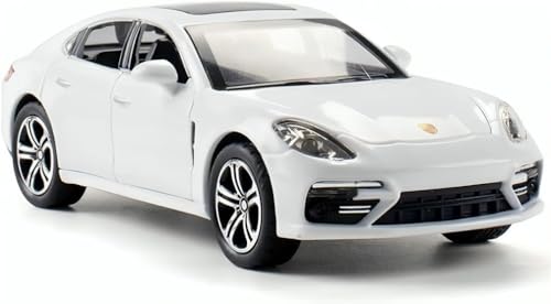 Image of SPITEN Porsche Panamera 1:32 Scale Model Car Exclusive Alloy Metal Pull Back Die-cast Car Diecast Metal Pullback Toy car with Openable Doors & Light Music Best Gifts Toys Kids【Colors as Per Stock】