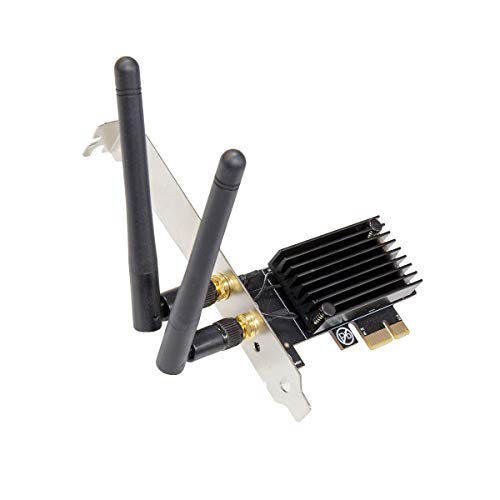 Black Friday ๐ฅ IO CREST 802.11AX WiFi 6 Dual Band PCI-e x1 Wireless Card with Bluetooth 5.0 via USB 2.0 Intel AX200 chipset SI-PEX23067 Black Friday ๐ฅ IO CREST 802.11AX WiFi 6 Dual Band PCI-e x1 Wireless Card with Bluetooth 5.0 via USB 2.0 Intel AX200 chipset SI-PEX23067